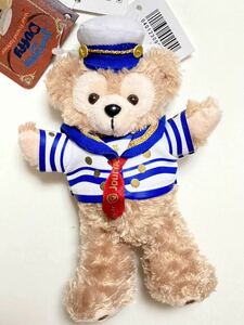 新品 未使用 ディズニー TDS ダッフィー 誕生 10周年 Journeys with Duffy セーラー ぬいぐるみバッジ ぬいば ミッキーからのお手紙タグ付