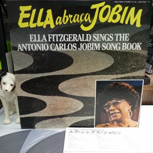 G3P｜新品同様盤面美品！【 2LP / POLYDOR JP / g/f 】「ELLA FITZGERALD sings THE ANTONIO CARLOS JOBIM SONG BOOK」エラ＆ジョビンの画像1