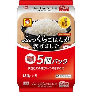 東洋水産　ふっくらごはんが炊けました　5食パック　180g×5　複数可