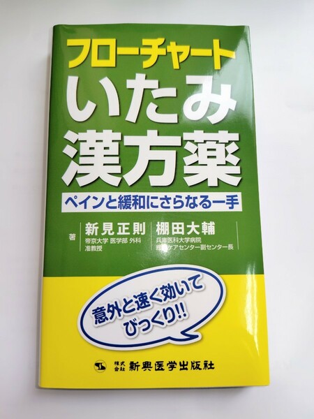 フローチャートいたみ漢方薬 新見正則ペイン 整形　疼痛 しびれ 痛み