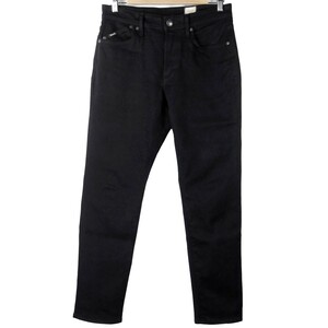 #YANUK Yanuk / PHILIP II Philip TAPERED / 57233012 / мужской / черный стрейч тонкий конический Denim брюки size 29