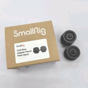 ★【在庫処分価格】SmallRig コールドシューマウントアダプター 2個入り ネジ付シュー 1/4ネジ DSLRリグ-1631☆T01-135a