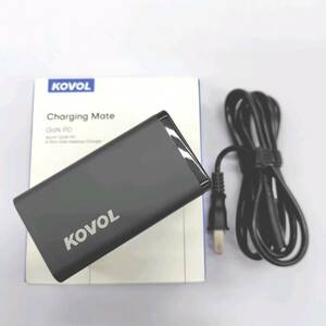 ★【在庫処分価格】KOVOL 120W PD充電器 KV-PC001　30分で50％充電可能 最大出力 100W usb c充電器 4台同時☆T01-138a