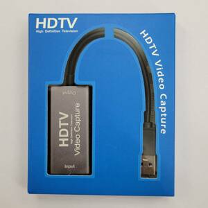 ★【在庫処分価格】HDTV ビデオキャプチャー ボード USB3.0 & HDMI 変換アダプタ HD画質録画 電源不要 小型軽量 ☆C01-148a