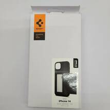 ★【在庫処分価格】Spigen iPhone14 ケース カード 収納ケース 2重構造 ACS05058 ブラック 8809811865363 耐衝撃 米軍MIL規格☆C01-307a_画像5