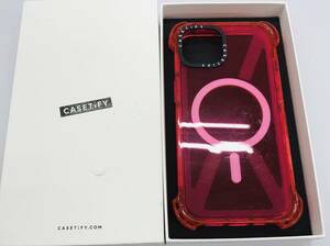 ★【在庫処分価格】CASETiFY iphone14 ケース ピンク☆C01-345a