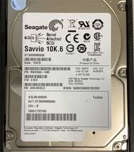 K6011862 Seagate 300GB SAS 10K.6 2.5インチ HDD 6点【中古動作品】_画像4