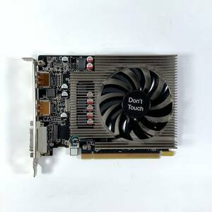 K60112163 Radeon RX 550 2GB GDDR5 DL-DVI-D/DP/DP 3ポート ビデオカード 1点【中古動作品】