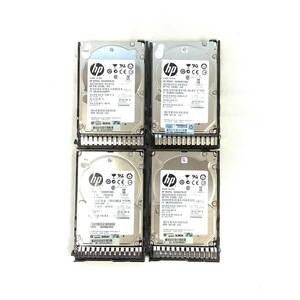 K6012665 HP 450GB SAS 10K 2.5インチ G8マウンタ HDD 4点【中古動作品】