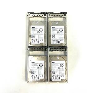 K6013062 DELL 2TB SAS 7.2K 2.5インチ HDD 4点【中古動作品】