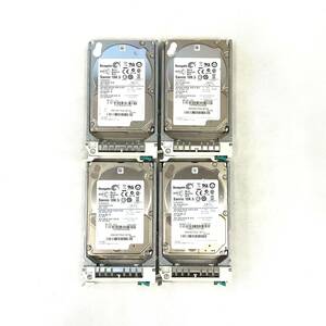 K6013161 Seagate 300GB SAS 10K.5 2.5インチ HDD 4点【中古動作品】