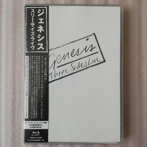 【美品】ジェネシス スリー・サイズ・ライヴ ブルーレイ GENESIS Three Sides Live Blu-ray 日本語解説書付 そして三人が残った VQXD-10099の画像1