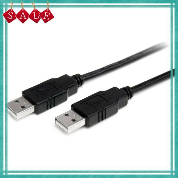 【特価セール】A - コネクタ) (A オス/オス ケーブル 2.0 1m USB USB2AA1M StarTech.com