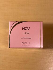 NOV ノブ　L&W エンリッチクリーム　美白クリーム