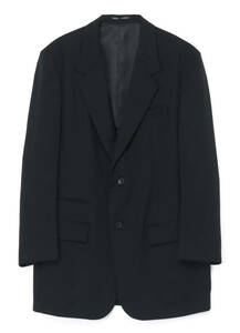 ★ Yohji Yamamoto Pour Homme 22AW 左裾ファスナージャケット HE-J08-100 size2 ヨウジヤマモト プールオム