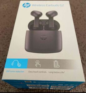 HP イヤホン Bluetooth ワイヤレス IPX4 USB-C 充電ケース ノイズ リダクション HP Earbuds G2