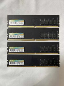 SiliconPower シリコンパワー DDR4 8GB 4枚セット デスクトップ用メモリ