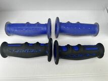 PROGRIP☆プログリップ☆DAYTONA☆デイトナ☆スーパーバイクグリップ☆耐震GEL☆貫通☆非貫通☆ブルー クリア プラグ☆送料込み_画像1