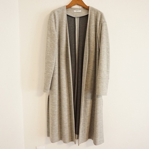 #wnc Diane phone fa stain bar gDVF coat 0 gray knitted cardigan lady's [857505]