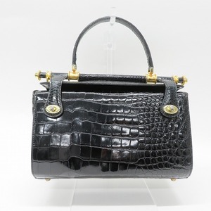 #anb Colliy Paris ART&CREATION ручная сумочка чёрный серия крокодил Франция производства женский [788972]