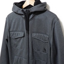 #wnc エルエルビーン L.L.Bean トレーナー・パーカー ジップアップ TRAVERSE フード付き M グレー系 メンズ [813580]_画像3