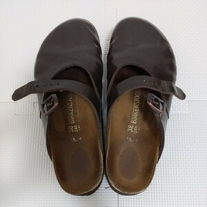 BIRKENSTOCK　ビルケンシュトック　38　24.5cm　サンダル ブラウン