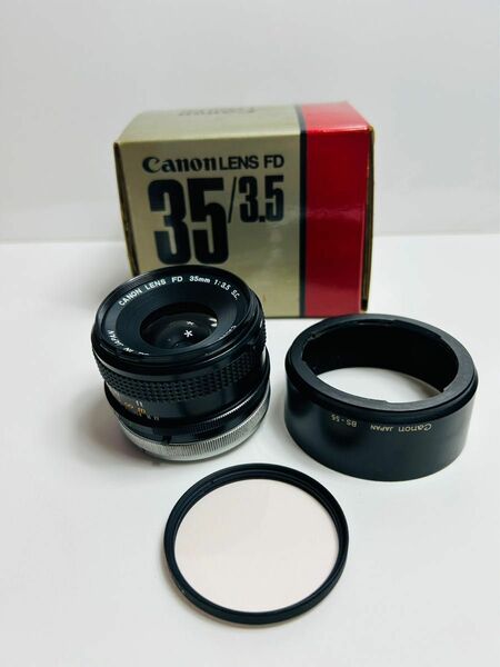 Canon FD 35mm F3.5 S.C. レンズ