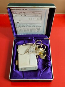 家電　リオネット　補聴器　HA-57　日本製　USED　RIONET ポケット型 集音器　001