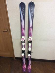 ☆VOLKL フォルクル☆レディース オールラウンドスキーの高級モデル♪ 男女兼 板＆ビンセット☆162cm 