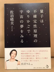 ■ 量子は、不確定性原理のゆりかごで、宇宙の夢をみる ■　佐治晴夫　トランスビュー　送料195円　物理学 量子論 宇宙創生理論 ゆらぎ研究