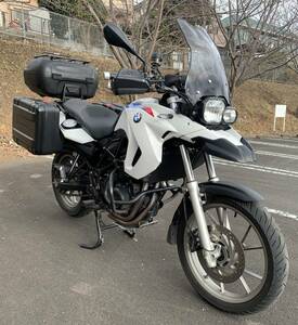 【希少 特別限定モデル】BMW F650GS 800cc フルパニア ガレージ保管 コンフォートシート等カスタム多数 タイヤ残多 走行動画あり