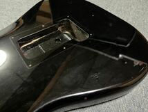 【中古】 2007年製　Squier スクワイヤー　スクワイア 材不明 ブラック 黒 ボディ ストラト エレキギター_画像5