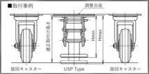 岐阜産研工業　USP-150　台車移動防止用ストッパー　ウカイ_画像3