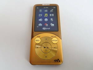 SONY WALKMAN Sシリーズ NW-S755 16GB ゴールド