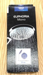 未使用展示品●GROHE/グローエ EUPHORIA Mono ユーフォリアモノカラーズ ブルー Blue ハンドシャワー グローエジャパン JP183500