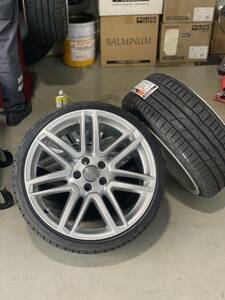 Audi アウディ A7 S-Line 純正ホイール 19インチ 9J +32 PCD112 5H HANKOOK VENTUS S1 evo3 215/35R19 タイヤ付き 4本