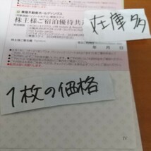 1枚 2枚 3枚 4枚 希望数可 東急不動産 東急ステイ パラオ リゾートホテル 株主優待券 ご宿泊優待券 最新 送料63から 2024.8まで ムスカリ_画像1