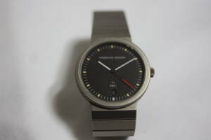腕時計　PORSCHE DESIGN MADE BY IWC ポルシェデザイン 　チタンブレス　 電池交換済み　　中古