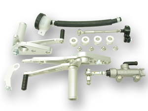 74-2012 Z/KZ ビレットバックステップ リアディスク TYPE1 シルバー (Z1/Z2/ZI/ZII/RS/Z750/Z900/Z1000/KZ/D1/A4/A5/FX-1/MK-2