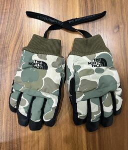 [ free shipping ] rare North Face snow glove camouflage -juL size NN61311 gloves Glove