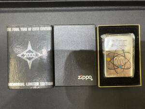 【EKA-6748TM】1円スタート Zippo ジッポ ライター THE FINAL YEAR OF 20TH CENTURY 中古品 保管品 火花確認済み 着火未確認 喫煙グッズ