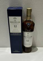 【ND-797KN】1円スタート 未開栓 マッカラン 12年 MACALLAN ハイランド シングルモルト スコッチ ウイスキー ダブルカスク 700ml 40％ 箱付_画像1