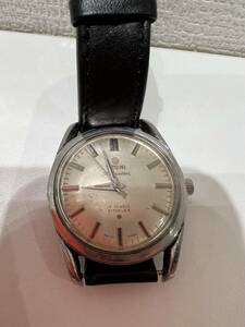 【ND-1054a】TITONI チトニ Airmaster 17石 TITOFLEX メンズ腕時計 レトロ SWISS MADE 稼働品 ヴィンテージ 保管品