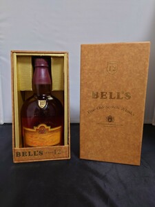 24011012 ウイスキー WHISKY ArthurBell and Sons ベルズ BELL'S スコッチ 古酒 オールド 箱付き