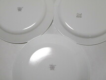 [jan1 NN6792] CORELLE コレール 中皿 10枚セット まとめ　花模様 葉模様 無地_画像3