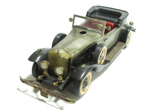 [ja1 HN6997] 1931年型 ファントムII AMラジオ ミニカー クラシックカー 玩具 昭和 レトロ