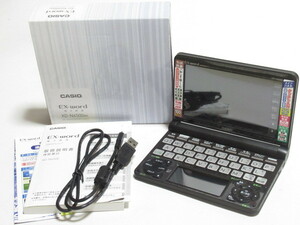 [ja1 HN7000] カシオ 電子辞書 Ex-word エクスワード XD-N6500 ブラック 