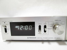 [jan2 NN7023] PIONEER パイオニア DT-400 デジタルオーディオタイマー MA-10A マイクミキシングアンプ 【通電OK】_画像2