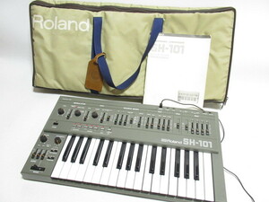 [ja2 HN6609] Roland ローランド アナログ シンセサイザー SH-101 ケース・説明書付き