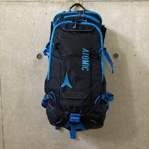 *ATOMIC SKI AUTOMATIC PACK 25L AL5014020 Black Electric Blue* atomic ski backpack rucksack bag blue black rare 